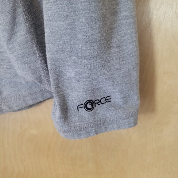 Carhartt Long Sleeve Crewneck Pocket Tee Gray Large Tall - Picture 6 of 8